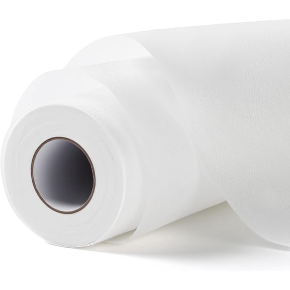 Medium Weight Fusible Interfacing for Sewing - 13in*22Yard Interfacing Fabric for Sewing, Non-Woven Interfacing Iron-on Polyester Single-Sided Interfacing for Crafting Quilting Sewing DIY