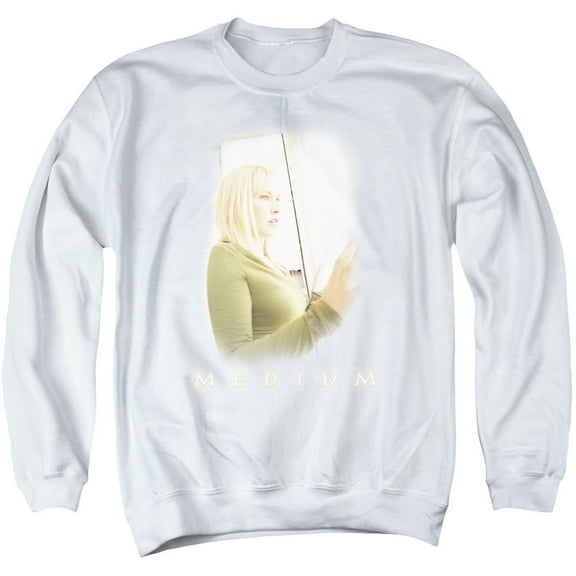 Medium - White Light - Crewneck Sweatshirt - Medium