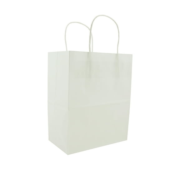 Medium White Paper Bags by Celebrate It