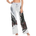 thumbnail image 1 of Medium Women's Comfy Casual Pajama Pants Stretch Fabric Suitable for Yoga Pants Hippie Pants，The Best Holiday Gifts for Women Steam Train, 1 of 7
