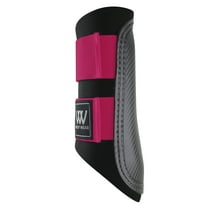 Medium Woof Wear Horse Sport Brushing Boot Full Coverage Strike Pad Berry