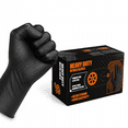 Medium Work Safety Gloves, 10 Mil Thick, Puncture Resistant, Latex Free ...
