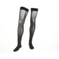 thumbnail image 1 of Mediven Assure 15-20 mmHg Thigh w/ Beaded Silicon Top Band CT Black Medium, 1 of 4