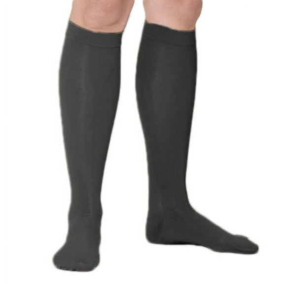 Mediven Plus 20-30 mmHg Extra Wide Calf Beaded Silicon Top Band CT Black VI - Ankle 11.5-12.5 inches