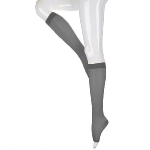 Mediven Plus 30-40 mmHg Extra Wide Calf OT Black V - Ankle 10.5-11.25 inches