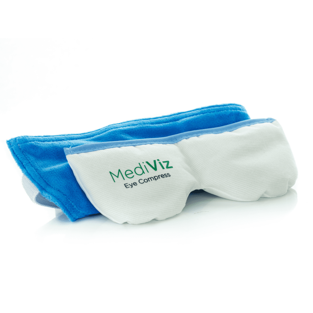 Mediviz Blepharitis Dry Eye Mask With Removable Cover, Relieving Dry