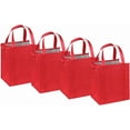 thumbnail image 1 of Mediz Large Insulated Shopping Bag, 4 Pack - Strong Reusable Insulated Grocery Bag, 1 of 2