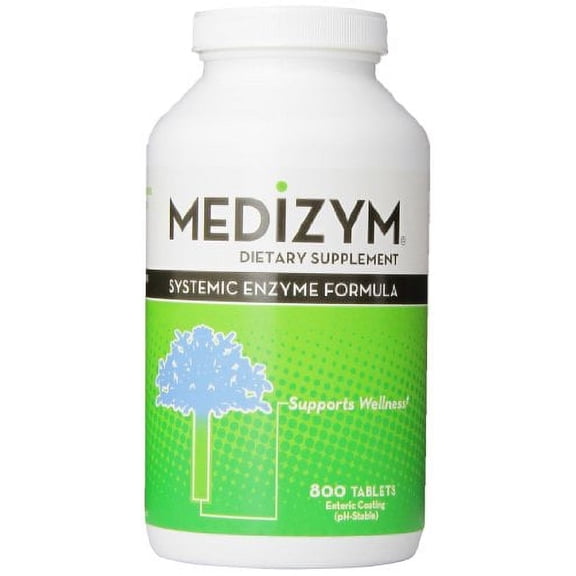 Naturally Vitamins - Medizym Systemic Enzyme Formula 800 tab