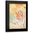 thumbnail image 1 of Medley, Elizabeth 11x14 Black Modern Framed Museum Art Print Titled - Map Wallflower II, 1 of 5