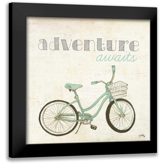 Medley, Elizabeth 12x12 Black Modern Framed Museum Art Print Titled - Explore and Adventure II