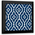 thumbnail image 1 of Medley, Elizabeth 12x12 Black Modern Framed Museum Art Print Titled - Indigo Modele II, 1 of 5
