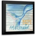 thumbnail image 1 of Medley, Elizabeth 12x12 Black Modern Framed Museum Art Print Titled - Mermaid Bath I, 1 of 5