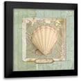thumbnail image 1 of Medley, Elizabeth 12x12 Black Modern Framed Museum Art Print Titled - Seashore Collection II, 1 of 5