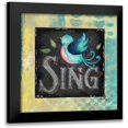 thumbnail image 1 of Medley, Elizabeth 12x12 Black Modern Framed Museum Art Print Titled - Spring Burst I, 1 of 5