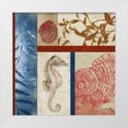 thumbnail image 1 of Medley, Elizabeth 12x12 White Modern Wood Framed Museum Art Print Titled - Nautical Surroundings Squares I, 1 of 4