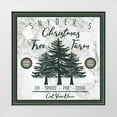 thumbnail image 1 of Medley, Elizabeth 12x12 White Modern Wood Framed Museum Art Print Titled - Taupe Christmas Sign I, 1 of 4