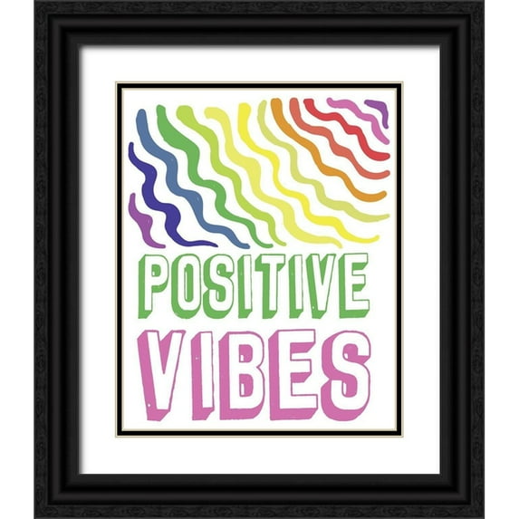 Medley, Elizabeth 12x14 Black Ornate Wood Framed with Double Matting Museum Art Print Titled - Postivie Vibes