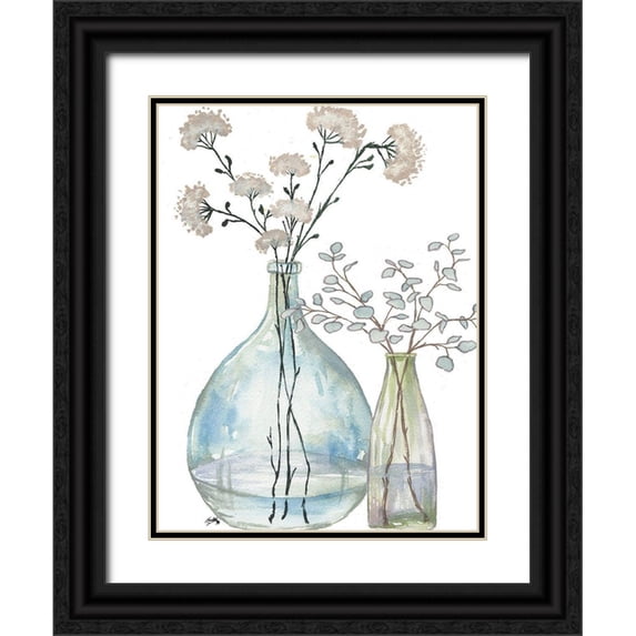 Medley, Elizabeth 12x14 Black Ornate Wood Framed with Double Matting Museum Art Print Titled - Serenity Accents IV