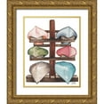 thumbnail image 1 of Medley, Elizabeth 12x14 Gold Ornate Wood Framed with Double Matting Museum Art Print Titled - Lake Canoes, 1 of 4