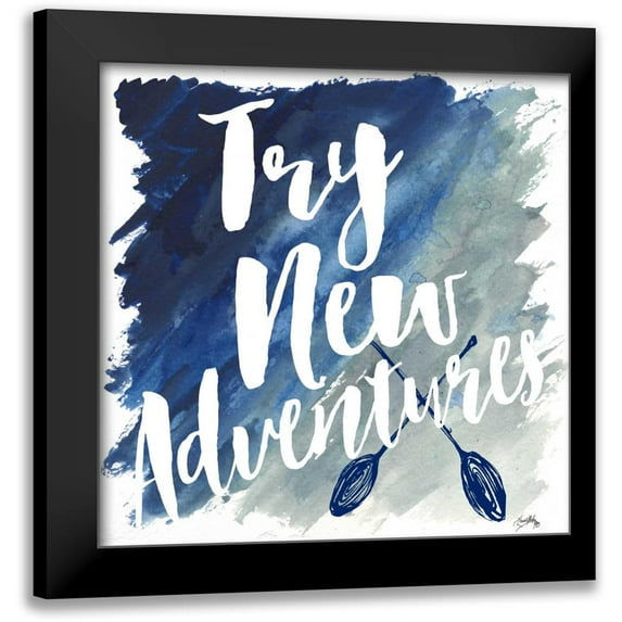 Medley, Elizabeth 15x15 Black Modern Framed Museum Art Print Titled - Wise Thoughts I