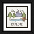 thumbnail image 1 of Medley, Elizabeth 15x15 Black Ornate Wood Framed with Double Matting Museum Art Print Titled - Explore, 1 of 4