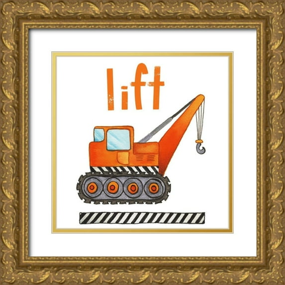 Medley, Elizabeth 15x15 Gold Ornate Wood Framed with Double Matting Museum Art Print Titled - Lift