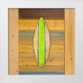 thumbnail image 1 of Medley, Elizabeth 15x15 White Modern Wood Framed Museum Art Print Titled - Havana Surfboard II, 1 of 4