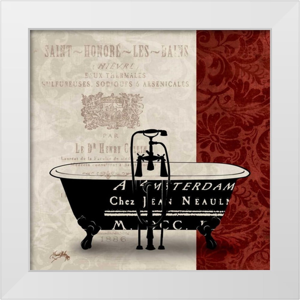 Medley, Elizabeth 15x15 White Modern Wood Framed Museum Art Print ...