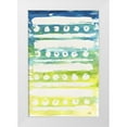 thumbnail image 1 of Medley, Elizabeth 17x24 White Modern Wood Framed Museum Art Print Titled - Watercolor Pattern IV, 1 of 4
