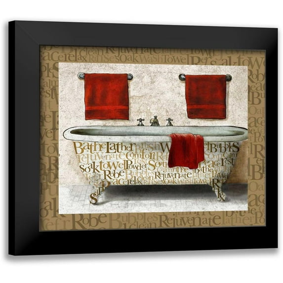 Medley, Elizabeth 18x15 Black Modern Framed Museum Art Print Titled - Crazed Relaxation I