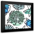 thumbnail image 1 of Medley, Elizabeth 20x20 Black Modern Framed Museum Art Print Titled - Coastal Contours Fusion IV, 1 of 5