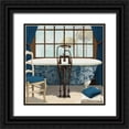 thumbnail image 1 of Medley, Elizabeth 20x20 Black Ornate Wood Framed with Double Matting Museum Art Print Titled - Blue View I, 1 of 4