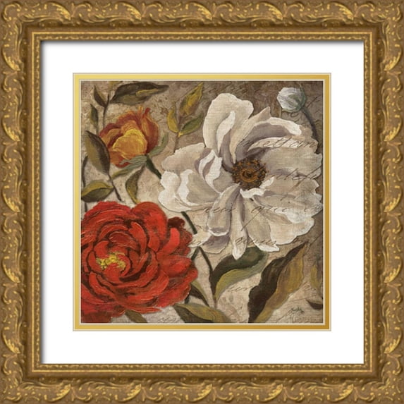 Medley, Elizabeth 20x20 Gold Ornate Wood Framed with Double Matting Museum Art Print Titled - Versailles II