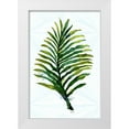 thumbnail image 1 of Medley, Elizabeth 23x32 White Modern Wood Framed Museum Art Print Titled - Green Leaf, 1 of 4