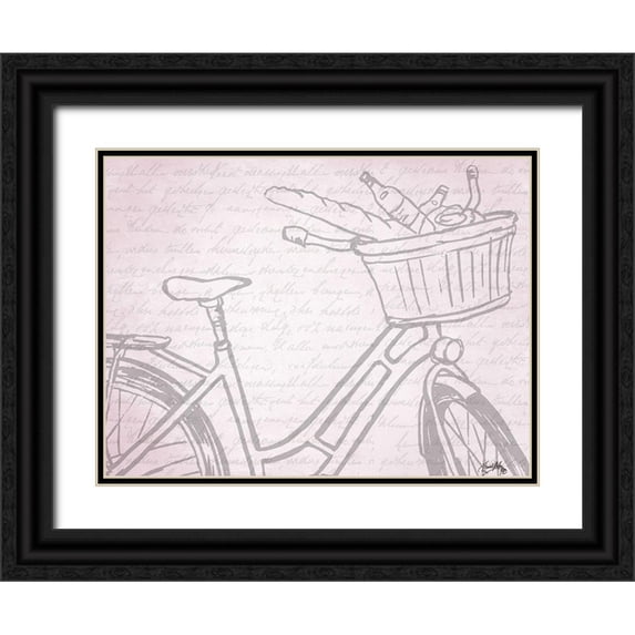 Medley, Elizabeth 24x19 Black Ornate Wood Framed with Double Matting Museum Art Print Titled - Ride Along II