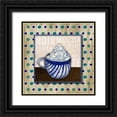 thumbnail image 1 of Medley, Elizabeth 26x26 Black Ornate Wood Framed with Double Matting Museum Art Print Titled - Morning Brew III, 1 of 4