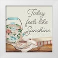 thumbnail image 1 of Medley, Elizabeth 26x26 White Modern Wood Framed Museum Art Print Titled - Today Feels Like Sunshine, 1 of 4