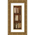 thumbnail image 1 of Medley, Elizabeth 9x18 Gold Ornate Wood Framed with Double Matting Museum Art Print Titled - Library I, 1 of 4