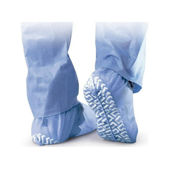 Medline 100 Non-Skid Polypropylene XL Shoe Covers