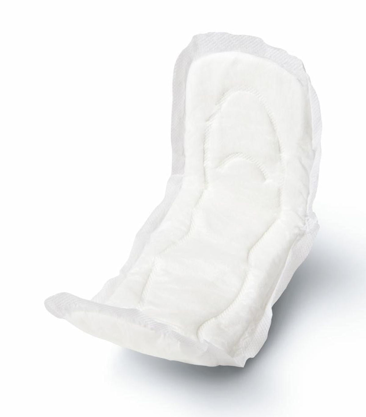 Medline Sanitary Maxi Pads with Adhesive, Heavy Absorbency, 11 x 2.5in, 288 Count