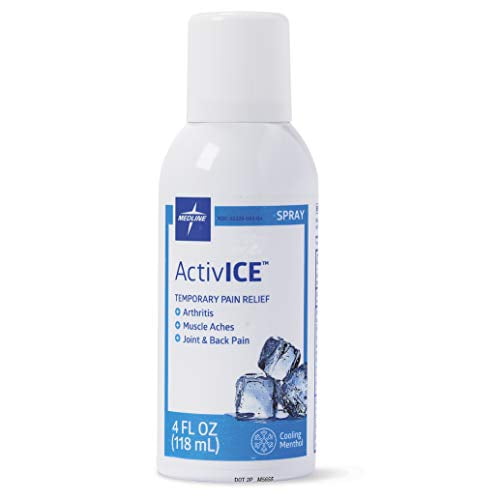 Medline ActivICE Topical Pain Reliever 4 oz Spray