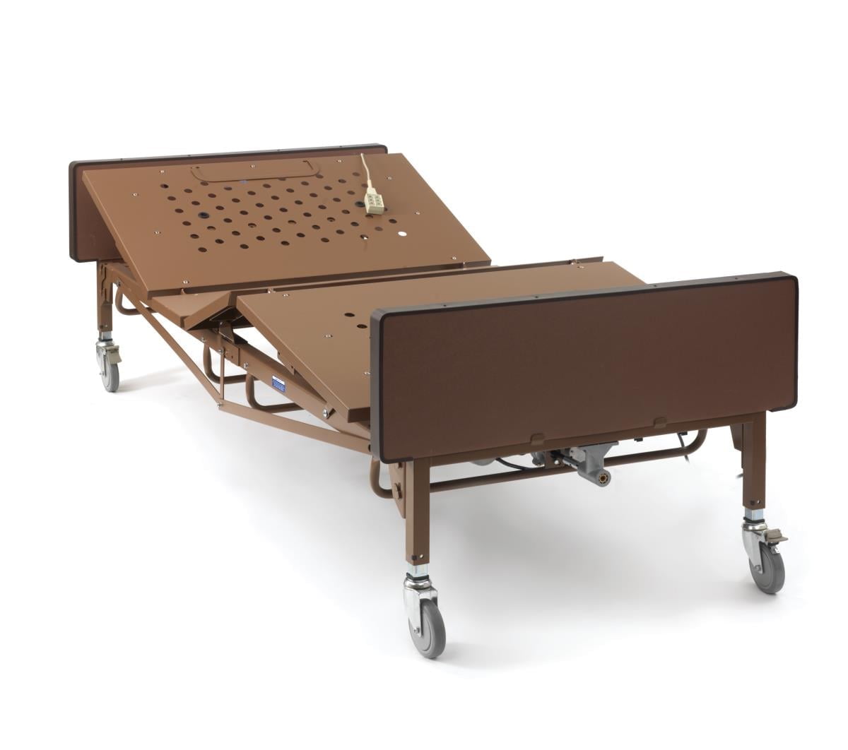 Medline Bariatric Homecare Bed with 18"-26.5" Height Range, 600 lb. Weight Capacity, Full Electric