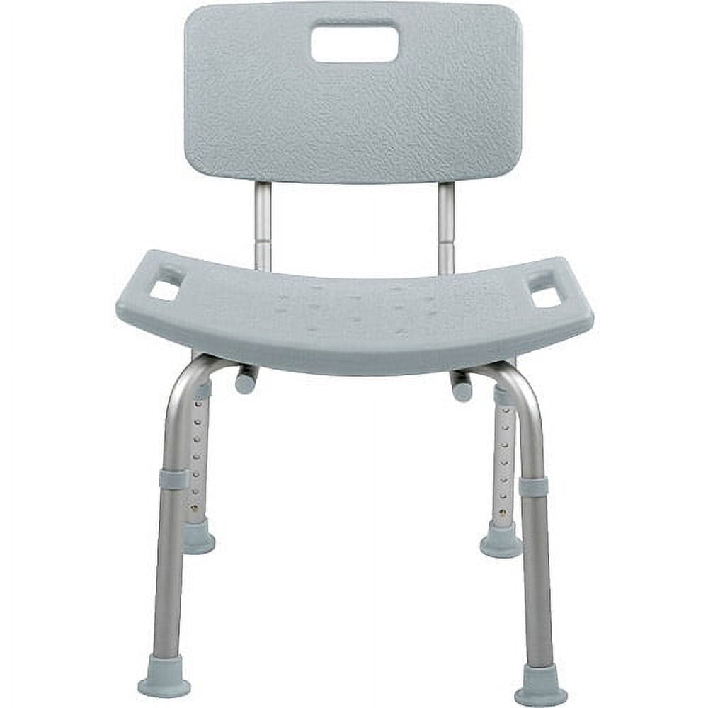 Medline Aluminum Bath Bench with Back - Shop All