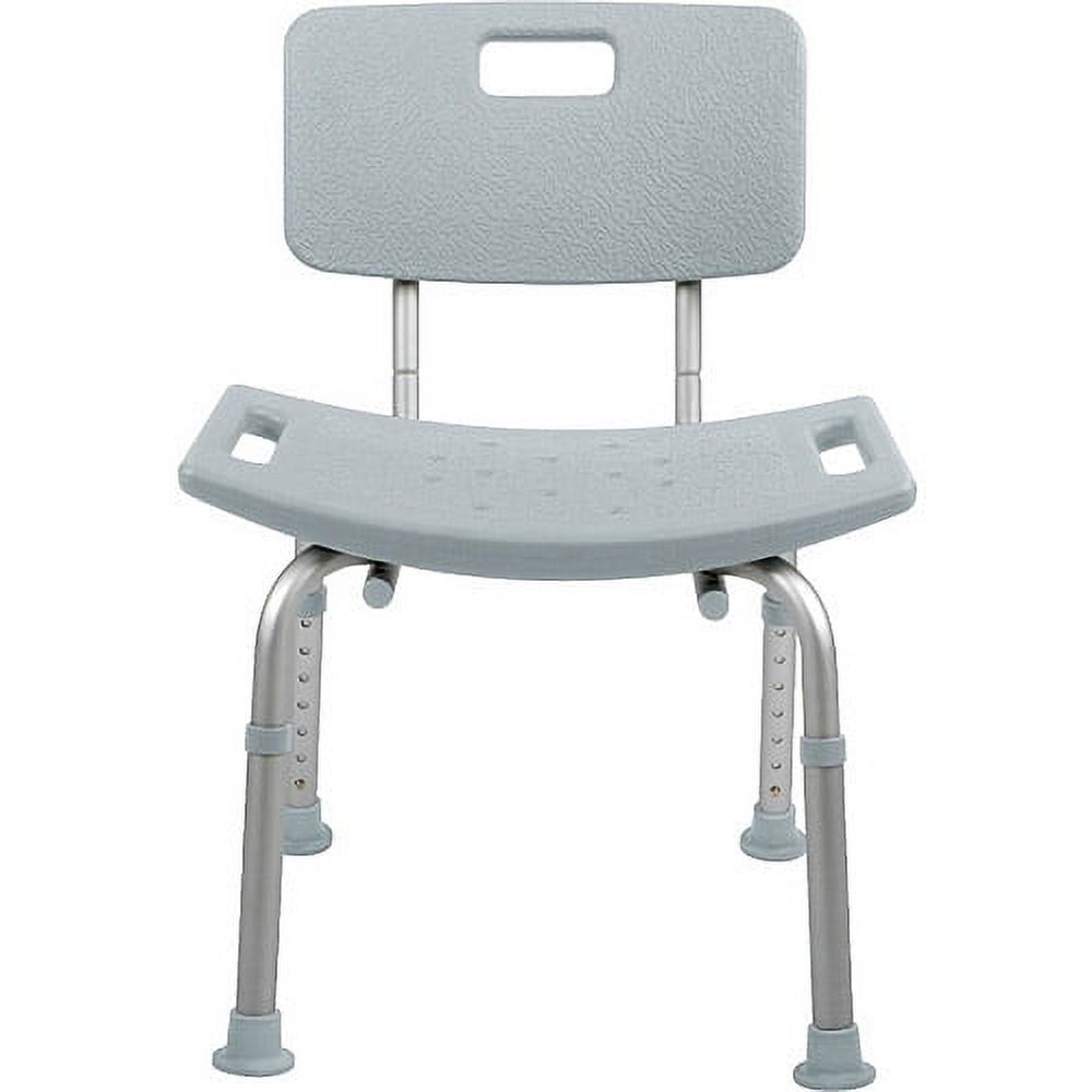 Medline Elements Adjustable Shower Chair with Microban Antimicrobial