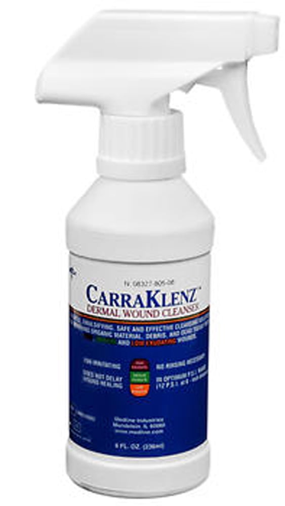 Medline Cara Klenz Wound & Skin Cleanser Spray, 8 Fl. Oz