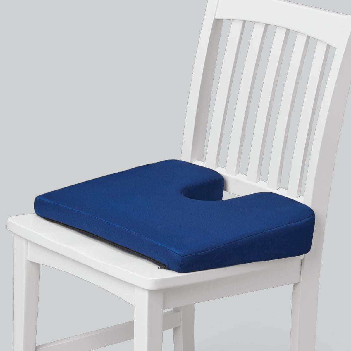 Premium HR Foam Coccyx Seat Cushion for Tailbone Pain Relief, Size