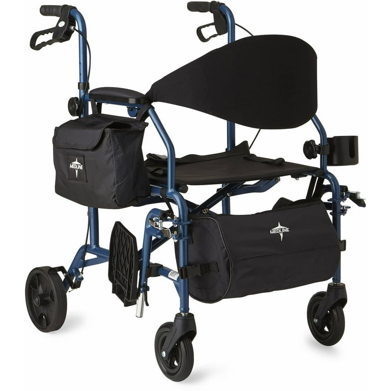 Walmart rollator transport chair new arrivals
