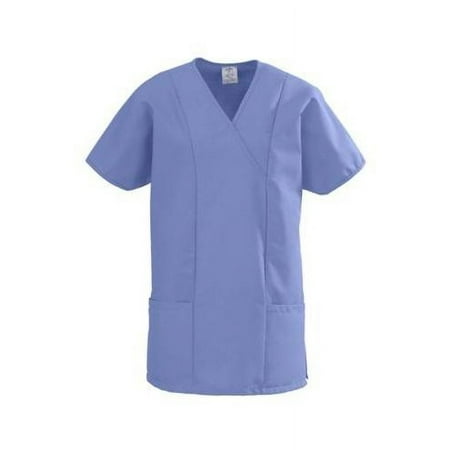 Medline ComfortEase Ladies Crossover V-Neck Scrub Top