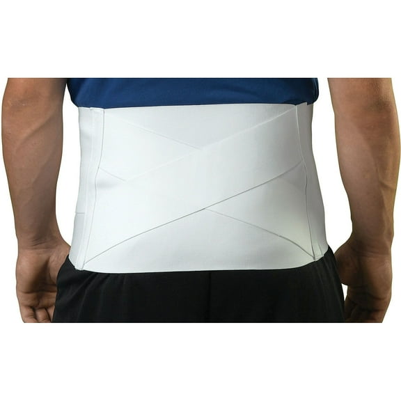 Medline Criss-cross Back Supports White Medium 33" - 37" L x 10" H Each ORT22100M