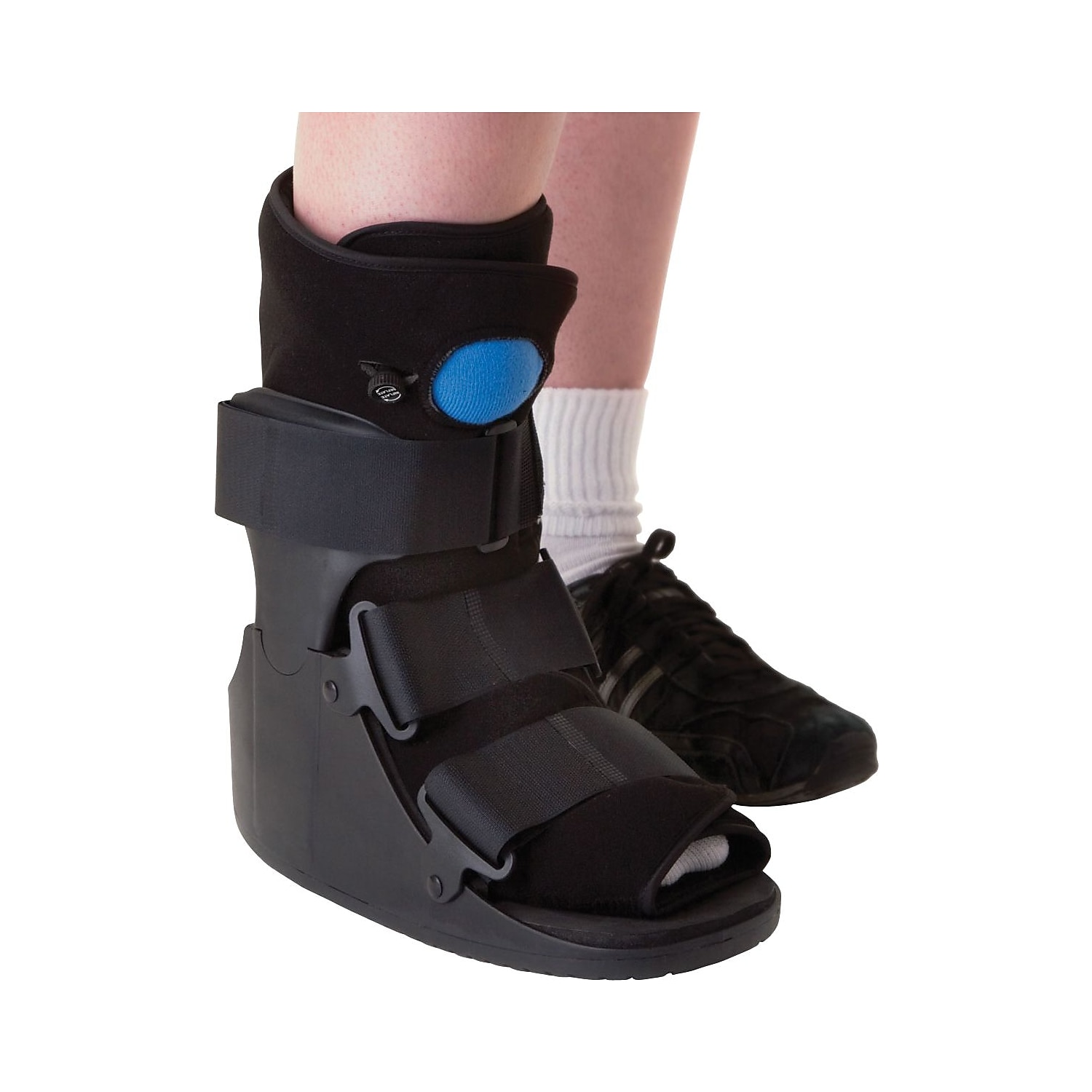 Medline Deluxe Pneumatic Ankle Walkers Small ORT28620S